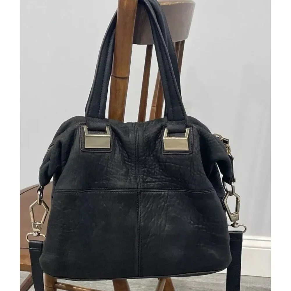 VINCE CAMUTO Crossbody Bag W 12 x H 10 x D 5 Rich Brass Hardware Genuine Leather